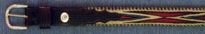Hitched Horse Hair Belt